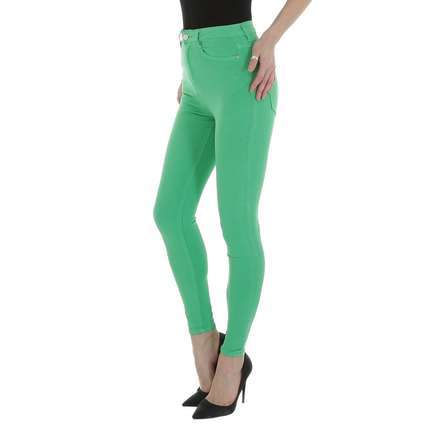 Damen High Waist Jeans von Laulia - green