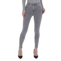 Damen High Waist Jeans von Laulia - grey