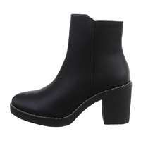 Damen High-Heel Stiefeletten - black