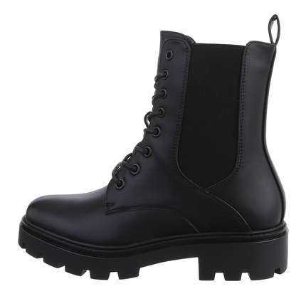 Damen Schnrstiefeletten - black