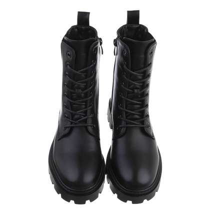 Damen Schnrstiefeletten - black