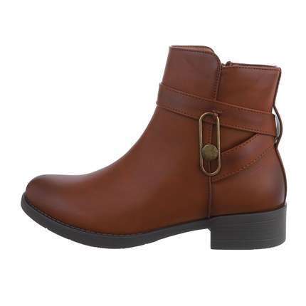 Damen Klassische Stiefeletten - camel