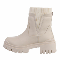Damen Klassische Stiefeletten - beige