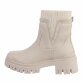 Damen Klassische Stiefeletten - beige
