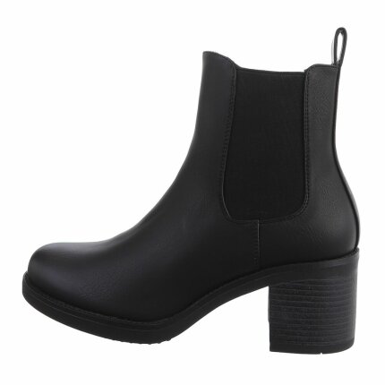 Damen High-Heel Stiefeletten - black - 12 Paar