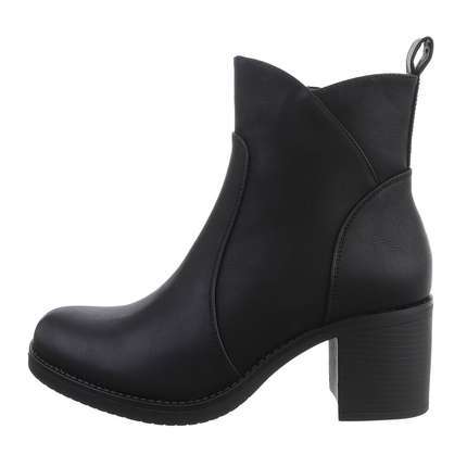 Damen High-Heel Stiefeletten - black Gr. 36