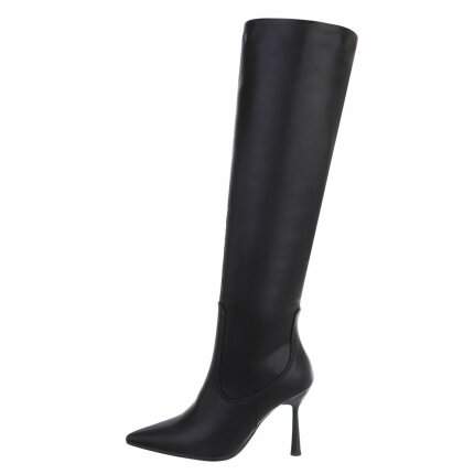 Damen High-Heel Stiefel - black - 12 Paar