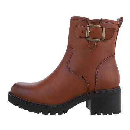 Damen Klassische Stiefeletten - camel