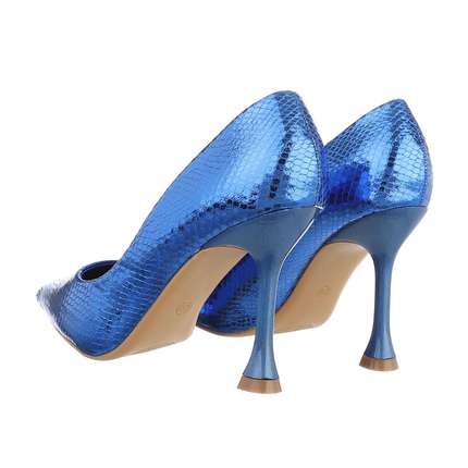 Damen High-Heel Pumps - blue