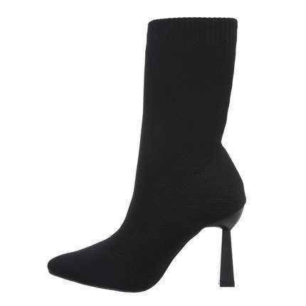 Damen High-Heel Stiefeletten - black Gr. 41