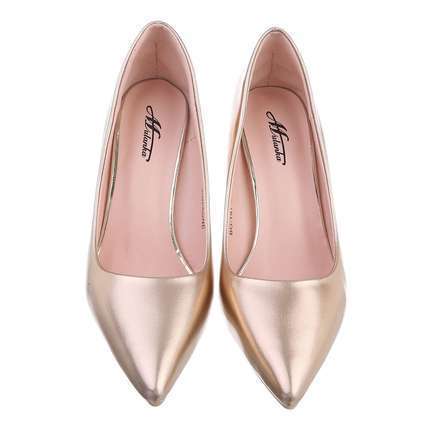 Damen High-Heel Pumps - champagne