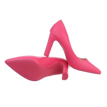 Damen High-Heel Pumps - fuchsia