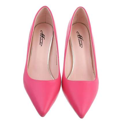 Damen High-Heel Pumps - fuchsia