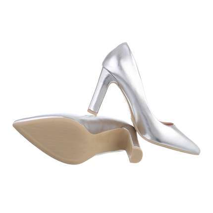 Damen High-Heel Pumps - silver