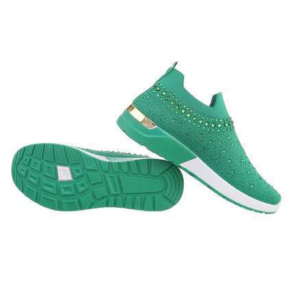 Damen Low-Sneakers - green