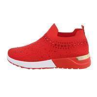 Damen Low-Sneakers - red