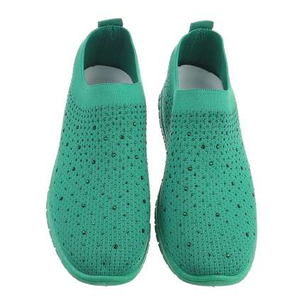 Damen Low-Sneakers - green