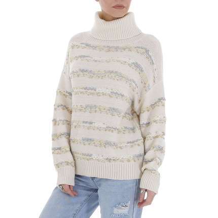 Damen Strickpullover von White ICY Gr. One Size - white