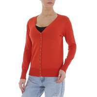 Damen Strickjacke von White ICY Gr. One Size - orange