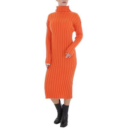 Damen Stretchkleid von White ICY Gr. One Size - orange