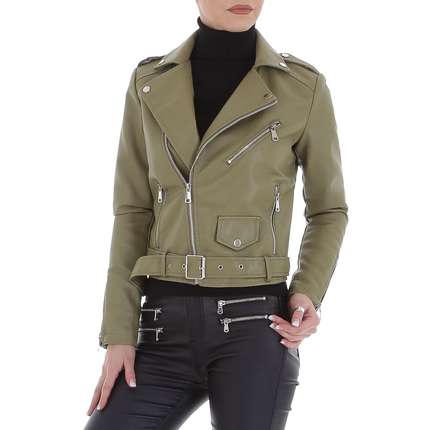 Damen Bikerjacke von NOEMI KENT - khaki