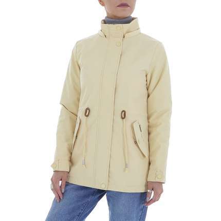 Damen bergangsjacke von NATURE - lightyellow