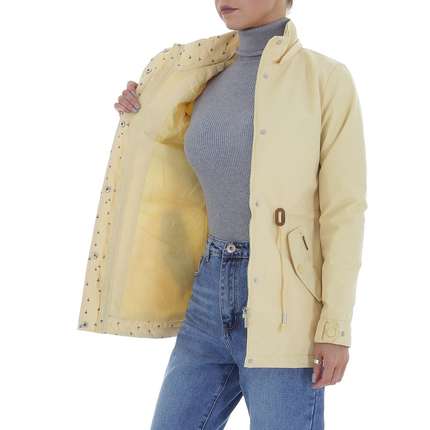 Damen bergangsjacke von NATURE - lightyellow