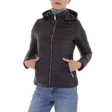 Damen bergangsjacke von NATURE - black