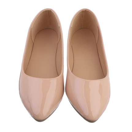 Damen Ballerinas - beige