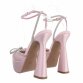 Damen Sandaletten - pink