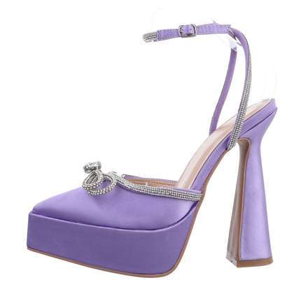 Damen Sandaletten - purple - 12 Paar