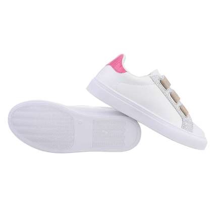 Damen Low-Sneakers - fushia