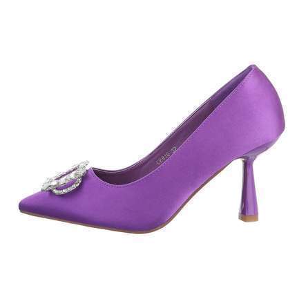 Damen High-Heel Pumps - purple Gr. 36