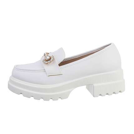 Damen Slipper - white