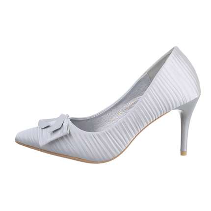 Damen High-Heel Pumps - silver