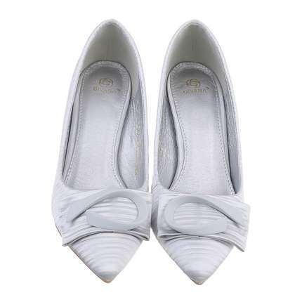 Damen High-Heel Pumps - silver