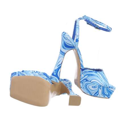 Damen Sandaletten - blue