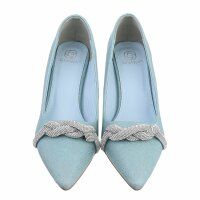 Damen High-Heel Pumps - blue