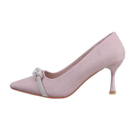 Damen High-Heel Pumps - pink Gr. 36