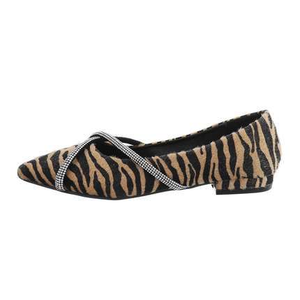 Damen Klassische Pumps - zebra