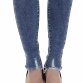 Damen High Waist Jeans von Laulia - blue