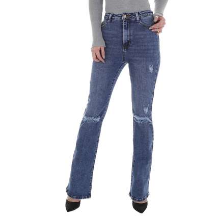 Damen Bootcut Jeans von - blue