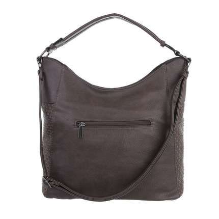 Damen Schultertasche - taupe