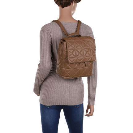 Damen Rucksack - taupe