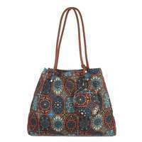Damen Schultertasche - green