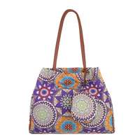 Damen Schultertasche - purple