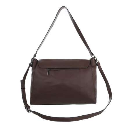 Damen Schultertasche - coffee