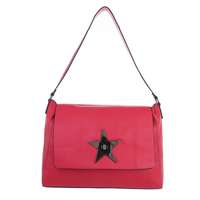 Damen Schultertasche - fuchsia