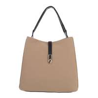 Damen Schultertasche - taupe