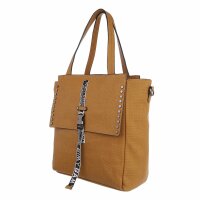 Damen Schultertasche - cuoio